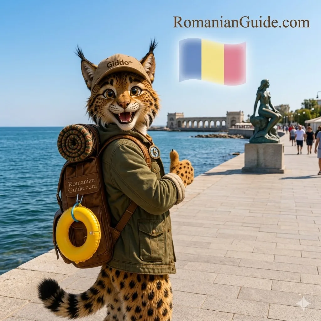 Giddo’s Coastal Tales: A Lynx at the Grand Casino of Constanța